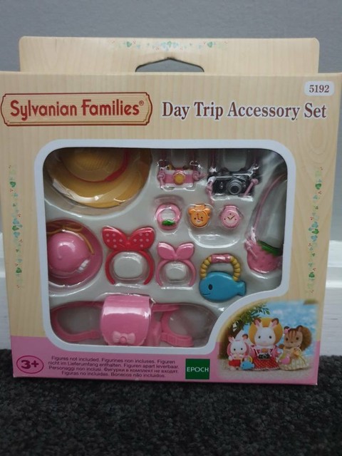 sylvanian families day trip accessory set